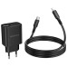 Зарядний пристрій BOROFONE BA97A Ilustre USB-C PD30W digital display + cable USB-C to Lightning Black (6941991120497)