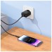 Зарядний пристрій BOROFONE BA97A Ilustre USB-C PD30W digital display + cable USB-C to Lightning Black (6941991120497)