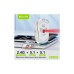 Мишка BAVIN G-K-992 RGB Wireless/Bluetooth White (G-K-992-WH)