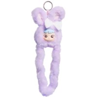 М'яка іграшка Tangle з кільцем Cimmy Fluffy Bunny Taro (HWTANGLE01S01-PC05)