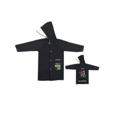 Дощовик дитячий Kite Crazy mode M 130-145 см Чорний (K24-2600M)