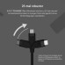 Дата кабель USB 2.0 AM to Type-C 3.0m 15W Black Belkin (CAB008BT3MBK)