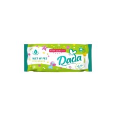 Дитячі вологі серветки Dada з екстрактом алое, 60 шт (4820174980375)