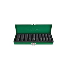 Набір торцевих головок Toptul дюймових ударних довгих 1/2" 7/16-1" 10шт. (GEAD1002)