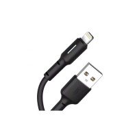 Дата кабель USB 2.0 AM to Lightning 1.0m 3A black XO (NB112-i-BK)