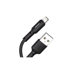 Дата кабель USB 2.0 AM to Lightning 1.0m 3A black XO (NB112-i-BK)