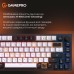 Клавіатура GamePro MK160 V2 Warden QLAB Sakura Linear RGB USB UA Black (MK160-V2-B-QS)