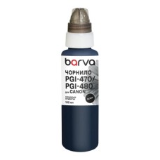 Чорнило Barva Canon PGI-470/PGI-480 PGBK 100 мл, special pigment, black (C470-552e)