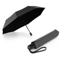 Парасоля Knirps A.200 Medium Duomatic Dark Grey Black HeatShield автомат, складана (Kn95-7201-08002)