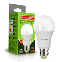 Лампочка Eurolamp А60 12W E27 4000K 12V (LED-A60-12274(12))