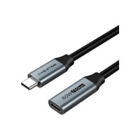 Дата кабель USB-C M to USB-C F 0.5m 5Gbps 60W 4K60Hz Cabletime (CA913664)