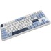 Клавіатура Ajazz AK870 V2 Flying Fish Switch USB UA White/Blue (AK870-V2-FF-BWB)