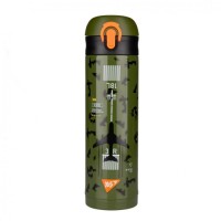 Поїльник-непроливайка Yes Термос Military 420 мл (708202)