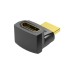Перехідник HDMI F to HDMI M 270° 4K 60Hz PVC Vention (AINB0)