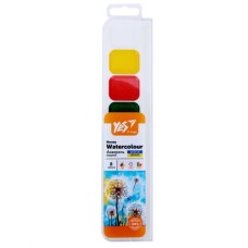 Акварельні фарби Yes Orange Line 8 кольорів б/п (110298)