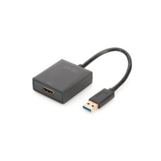 Перехідник USB 3.0 AM to HDMI AF Full HD black Digitus (DA-70841)
