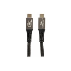 Дата кабель USB-C to USB-C 1.0m USB4 240W 16K60Hz braided Cablexpert (CCBP-USB4.2-CMCM240-1M)
