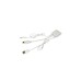 Перехідник HDMI M to VGA F (з кабелями аудіо і живлення від USB) ST-Lab (U-990 white)