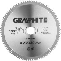 Круг відрізний Neo Tools пильний по люмінію, 235х30мм, 100 зубів (55H695)