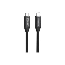 Дата кабель USB-C to USB-C primelinkc40-2m.black Promate (primelinkc40-2m.black)