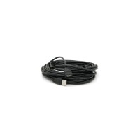 Дата кабель USB 2.0 AM/AF 10.0m ferrite black Voltronic (YT-AM/AF-10BL)