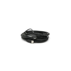 Дата кабель USB 2.0 AM/AF 10.0m ferrite black Voltronic (YT-AM/AF-10BL)