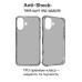 Чохол до мобільного телефона BeCover Anti-Shock Apple iPhone 17 Grey (713794)