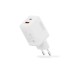 Зарядний пристрій Digitus 1xUSB-C + 1xUSB PD45W GaN white (DA-10302)