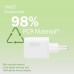 Зарядний пристрій Digitus 1xUSB-C + 1xUSB PD45W GaN white (DA-10302)