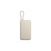 Батарея універсальна Xiaomi 20000mAh 33W Integrated Cable Oak Bark (BHR8851GL)