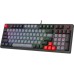 Клавіатура GamePro MK120B LED Red Switches USB Black (MK120R)