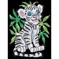 Набір для творчості Sequin Art RED Toby the White Tiger Cub (SA0906)