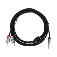 Кабель мультимедійний 3.5mm M to 2xRCA M 3.0m Cabletime (CA914067)