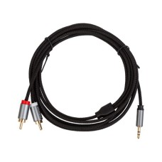 Кабель мультимедійний 3.5mm M to 2xRCA M 3.0m Cabletime (CA914067)