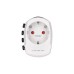 Перехідник Travel Adapter EU to US,AS,AUS,NZ,CN,AF,ME,GB,CH,IT,HK,INr EMOS (P0056N)