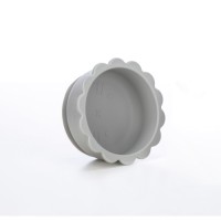 Тарілка дитяча FreeON Bear, силіконова grey (46323)