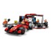 Конструктор LEGO City Піт-стоп і піт-екіпаж F1 з болідом Ferrari (60443)