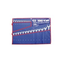 Ключ KING TONY ріжково-накидний 26 шт. 6 - 32 мм (1226MRN)
