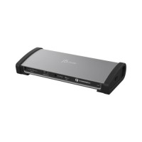 Порт-реплікатор J5create Dock-Station USB-C 11-in-1 (Thunderbolt/PD/картридер/USB-A/USB-C) (JTD562-EN)