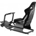 Крісло ігрове OfficePro RS167 з кокпітом кріплення для керма та педалей Black (RS167)