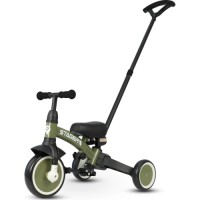 Дитячий велосипед QPlay Stager 3 в 1 з ручкою, біговел, Dark Green (T80STAGERDarkGreen)