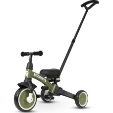 Дитячий велосипед QPlay Stager 3 в 1 з ручкою, біговел, Dark Green (T80STAGERDarkGreen)