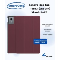 Чохол до планшета BeCover Smart Case Lenovo Idea Tab/K11 (2nd Gen) TB336/Xiaoxin Pad (2025) 11" Red Wine (714099)