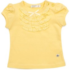 Футболка дитяча Breeze з мереживом (6640-98G-yellow)