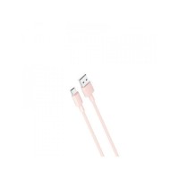 Дата кабель USB 2.0 AM to Micro 5P 1.0m 2.4A pink XO (NB156-M-PN)