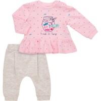 Набір дитячого одягу Tongs з цукерками (4043-74G-pink)