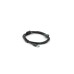 Дата кабель USB 2.0 AM/AF 1.0m black VEGGIEG (YT-AM/AF-V-U105)