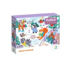 Пазл DoDo Зимові тваринки, 60 елементів (300578)