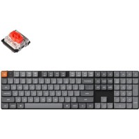 Клавіатура Keychron K5 Max Gateron MX 2.0 Red White Led QMK Wireless/Bluetooth/USB-А UA Black (K5M-A1-UA)