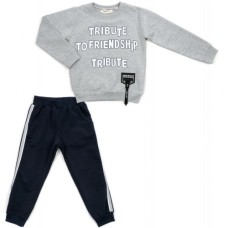 Набір дитячого одягу Breeze "FRIENDSHIP" (14775-122B-gray)